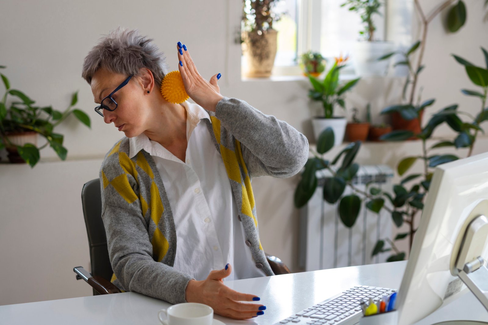 medium-shot-woman-using-ball-stretching